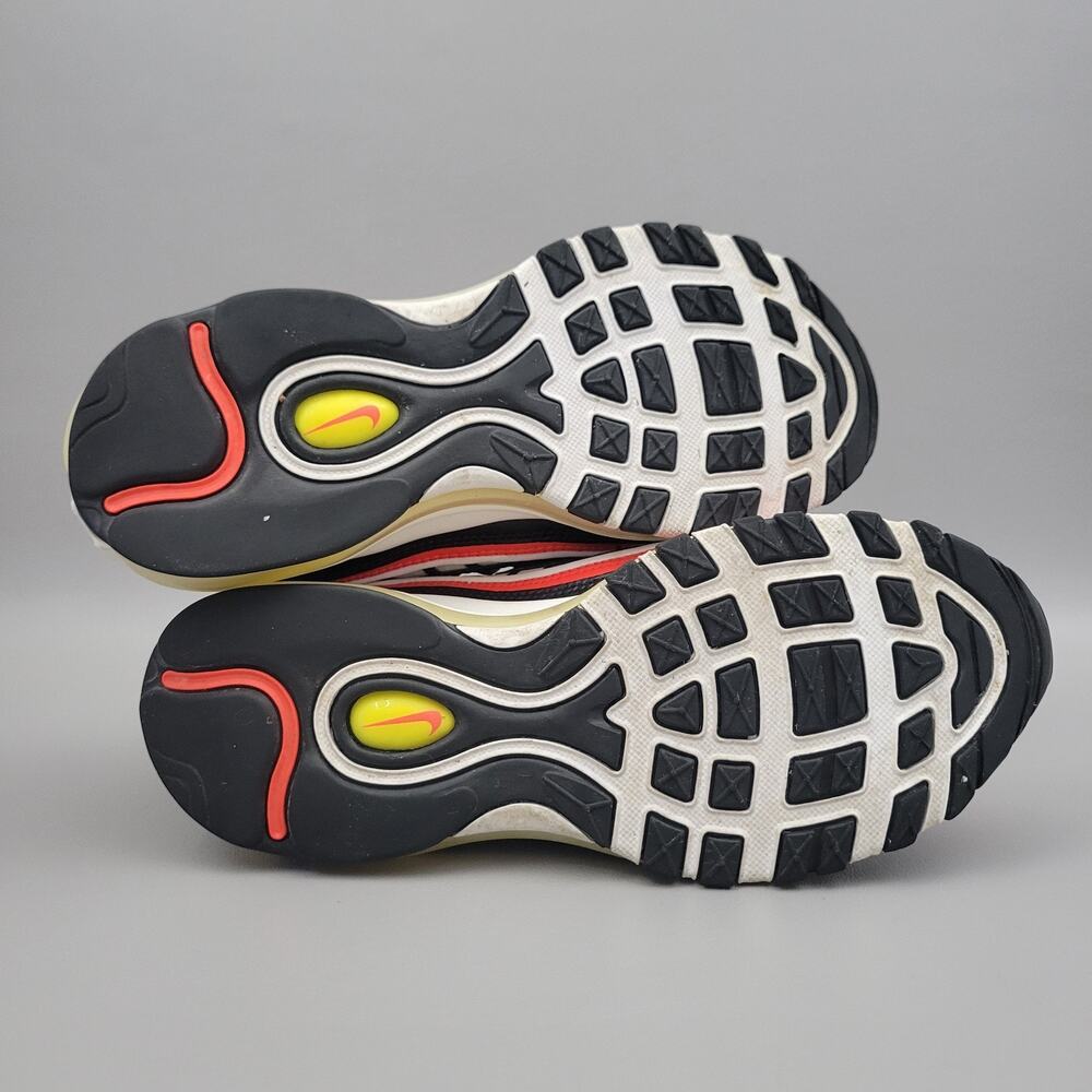 Nike Air Max 98 Youth Sneaker Low Black Bright Crimson Size 5.5 GS Womens 7 - Picture 10 of 13